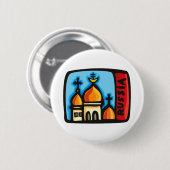 Russland-Knopf Button (Vorne & Hinten)