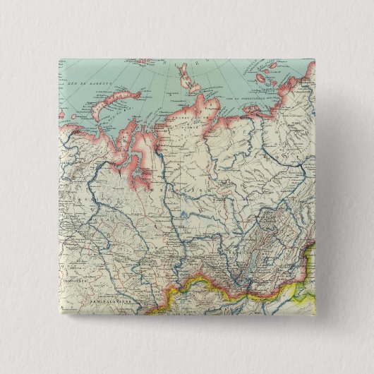 Russland, Korea und Asien Button (Vorderseite)
