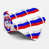 Russland Krawatte der Flagge (Gerollt)