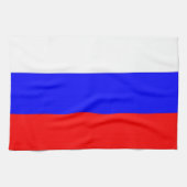 Russland-Landesflaggetuch Geschirrtuch (Horizontal)