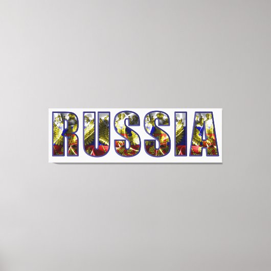 Russland Leinwanddruck (Vorderseite)