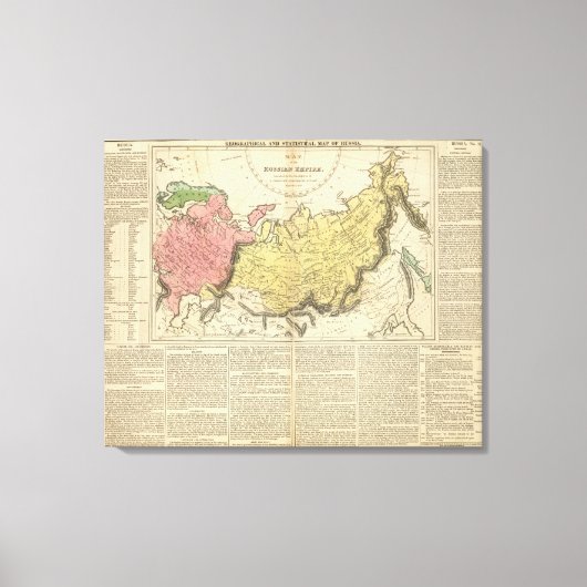 Russland Leinwanddruck (Vorderseite)