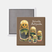 Russland - Magnet (Vorderseite/Rückseite)