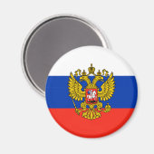 Russland Magnet (Vorderseite/Rückseite)