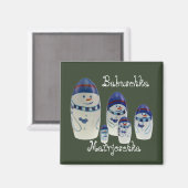 Russland - Magnet (Vorderseite/Rückseite)