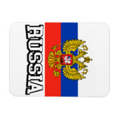 Russland Magnet (Horizontal)