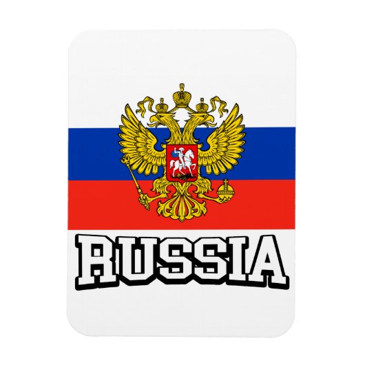 Russland Magnet (Vertikal)