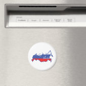 Russland-Magnet Magnet (In Situ (Geschirrspüler))