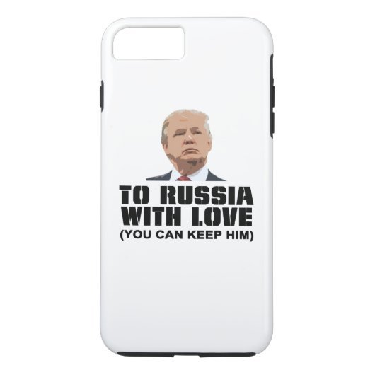 Russland mit Liebe Case-Mate iPhone Hülle (Rückseite)