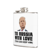 Russland mit Liebe Flachmann (Links)