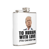 Russland mit Liebe Flachmann (Rechts)