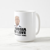 Russland mit Liebe Kaffeetasse (VorderseiteRechts)