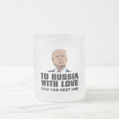 Russland mit Liebe Mattglastasse (Mittel)