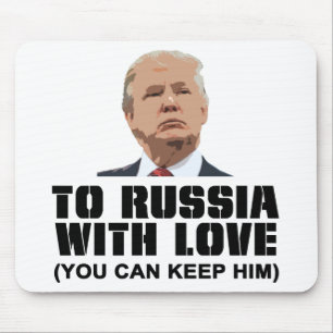 Russland mit Liebe Mousepad