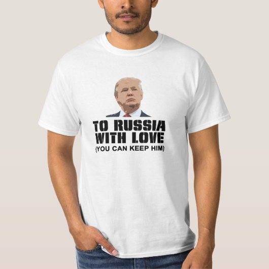 Russland mit Liebe T-Shirt (Vorderseite)