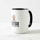 Russland mit Liebe Tasse (VorderseiteRechts)
