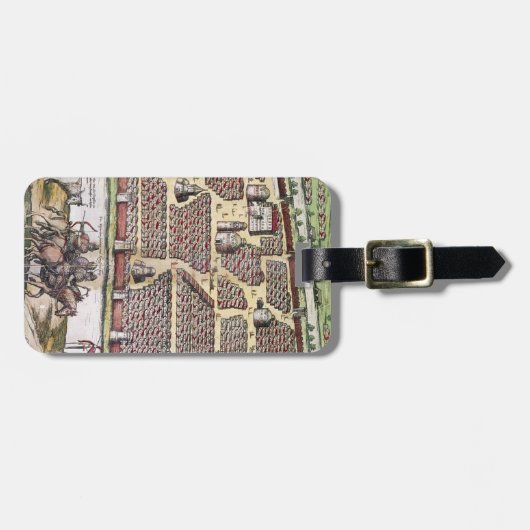 RUSSLAND: MOSKAU, 1591 GEPÄCKANHÄNGER (Vorderseite horizontal)