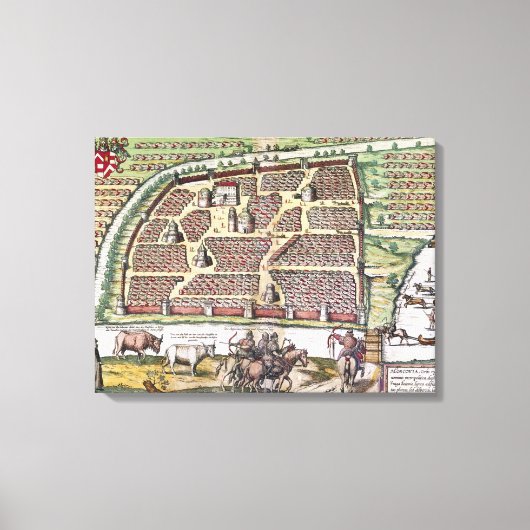 RUSSLAND: MOSKAU, 1591 LEINWANDDRUCK (Vorderseite)