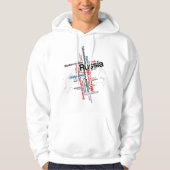Russland Moskau Hoodie (Vorderseite)