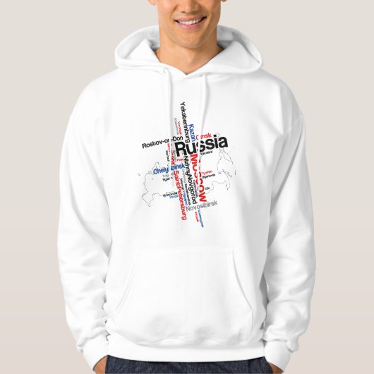 Russland Moskau Hoodie (Vorderseite)