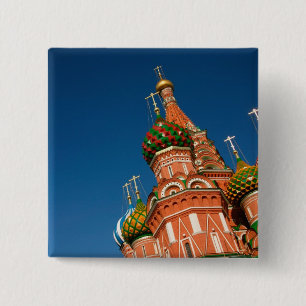 Russland, Moskau, Kreml, Vasilij Blazsennij Button