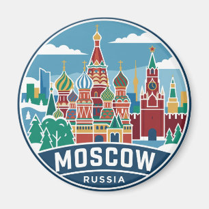 Russland Moskau Magnet