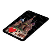Russland Moskau Magnet (Linke Seite)