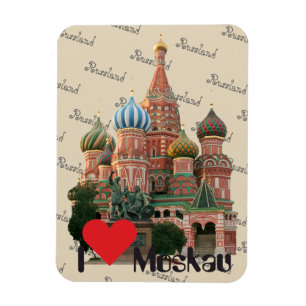 Russland Moskau Magnet