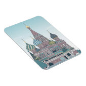Russland Moskau Reise Magnet (Rechte Seite)