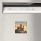 Russland Moskau Reisen Magnet (In Situ (Geschirrspüler))