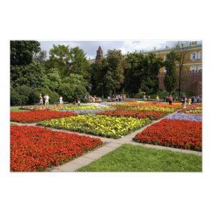 Russland, Moskau, Roter Platz, Alexandrowski Fotodruck