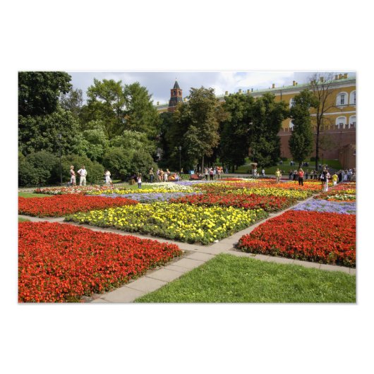 Russland, Moskau, Roter Platz, Alexandrowski Fotodruck (Vorne)