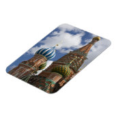 Russland, Moskau, Roter Platz. Basil 4 Magnet (Linke Seite)