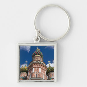 Russland, Moskau, Roter Platz. Basilius-Kathedrale Schlüsselanhänger