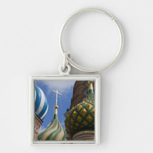 Russland, Moskau, Roter Platz. Basilius-Kathedrale Schlüsselanhänger