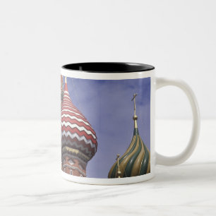 Russland, Moskau, Roter Platz. berühmte Zwiebeln d Zweifarbige Tasse