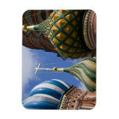 Russland, Moskau, Roter Platz. St. Basil Magnet (Vertikal)