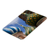 Russland, Moskau, Roter Platz. St. Basil Magnet (Linke Seite)