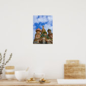 Russland, Moskau, Roter Platz, St. Basil Poster (Küche)