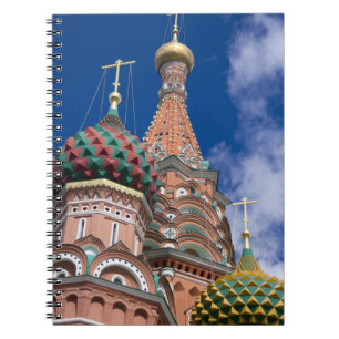 Russland, Moskau, Roter Platz. St. Basilius 5 Notizblock