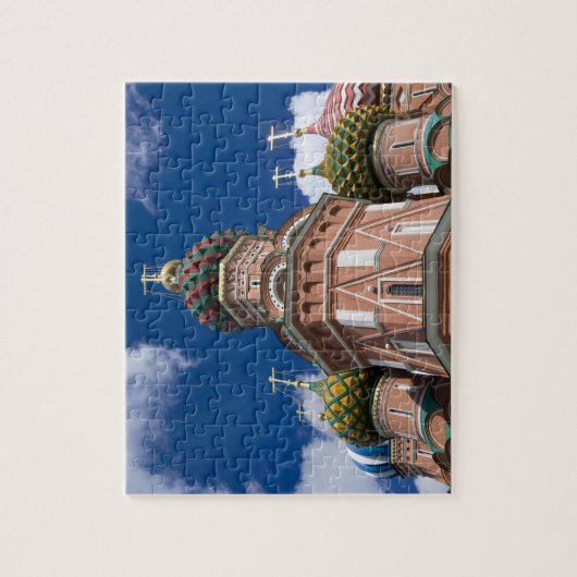 Russland, Moskau, Roter Platz. St. Basil's 2 Puzzle (Vertikal)