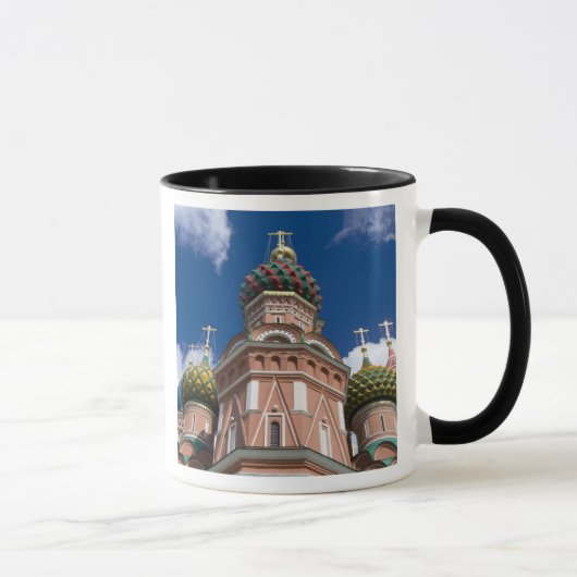 Russland, Moskau, Roter Platz. St. Basil's 2 Tasse (Rechts)