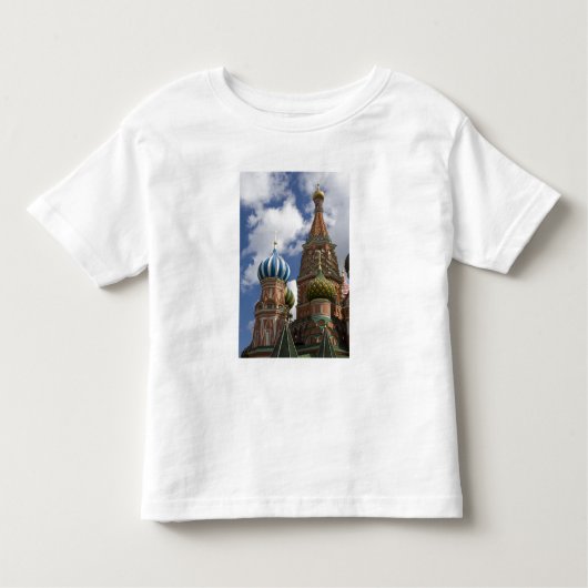 Russland, Moskau, Roter Platz. St. Basil's 4 Kleinkind T-shirt (Vorderseite)