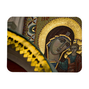 Russland, Moskau, Roter Platz. Unsere Lady von Kas Magnet