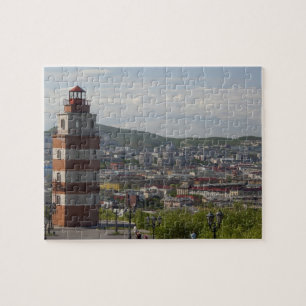 Russland, Murmansk. Größte Stadt nördlich der Puzzle