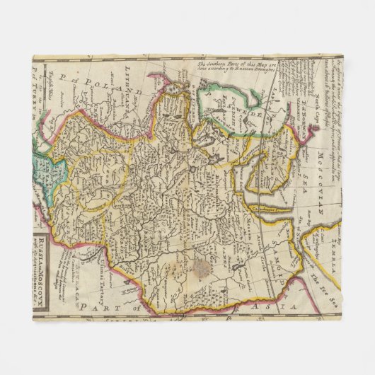 Russland oder Moscovy Fleecedecke (Vorderseite (Horizontal))