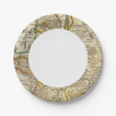 Russland oder Moskau Pappteller (Vorderseite)
