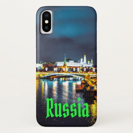 Russland oder Russische Föderation Moskau in der N Case-Mate iPhone Hülle (Rückseite)