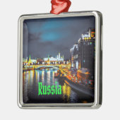 Russland oder Russische Föderation Moskau in der N Ornament Aus Metall (Links)