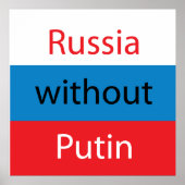Russland ohne Putin Poster (Vorne)